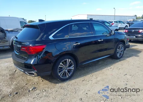 2019 Acura Mdx Tech Pkg из США, поврежденный, VIN 5J8YD4H52KL008568